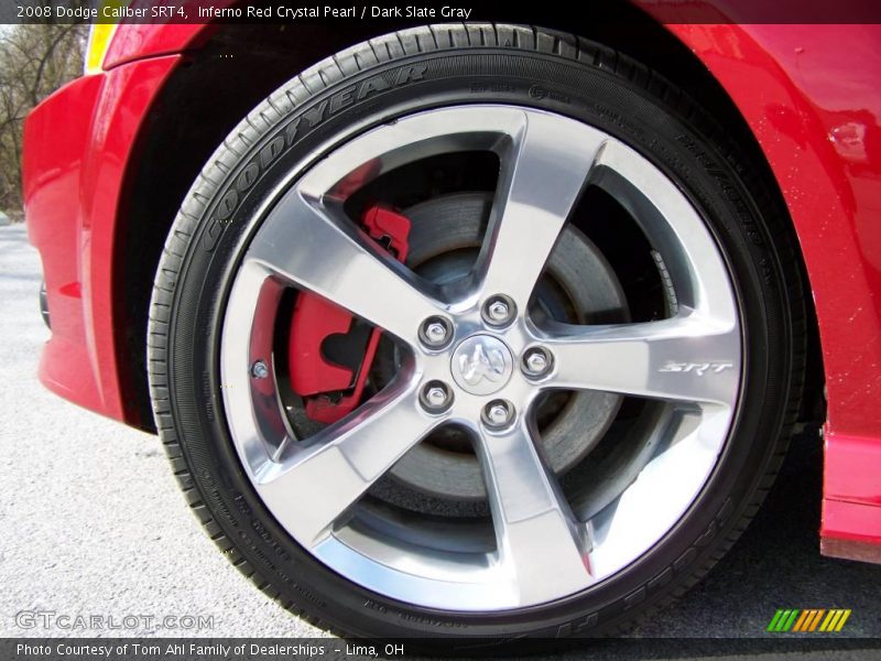 Inferno Red Crystal Pearl / Dark Slate Gray 2008 Dodge Caliber SRT4