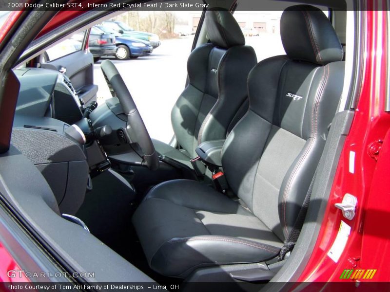 Inferno Red Crystal Pearl / Dark Slate Gray 2008 Dodge Caliber SRT4