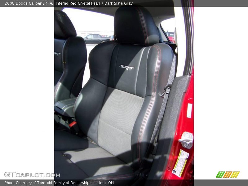 Inferno Red Crystal Pearl / Dark Slate Gray 2008 Dodge Caliber SRT4