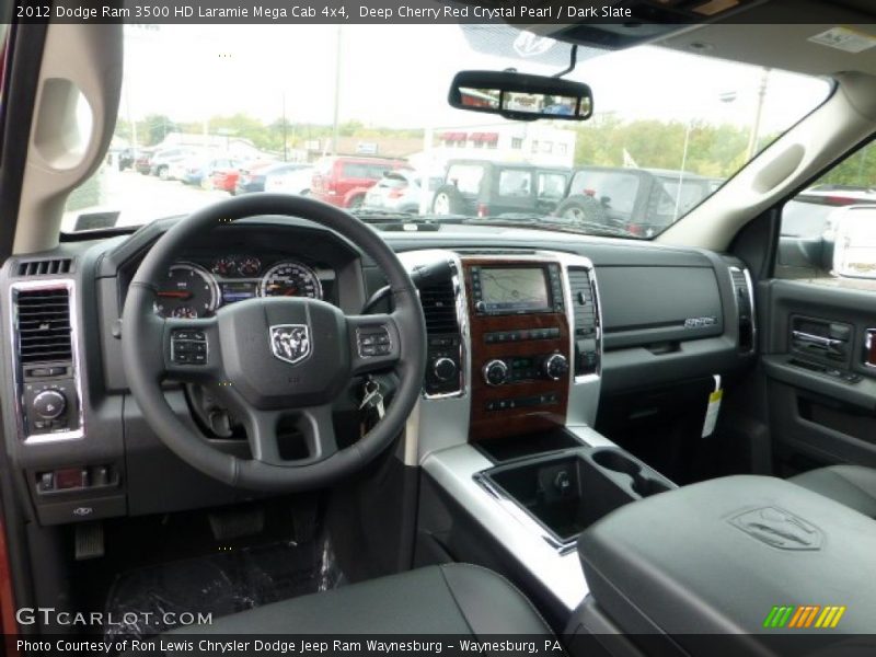 Front 3/4 View of 2012 Ram 3500 HD Laramie Mega Cab 4x4