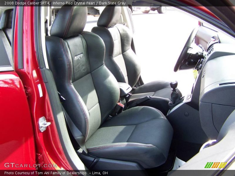Inferno Red Crystal Pearl / Dark Slate Gray 2008 Dodge Caliber SRT4