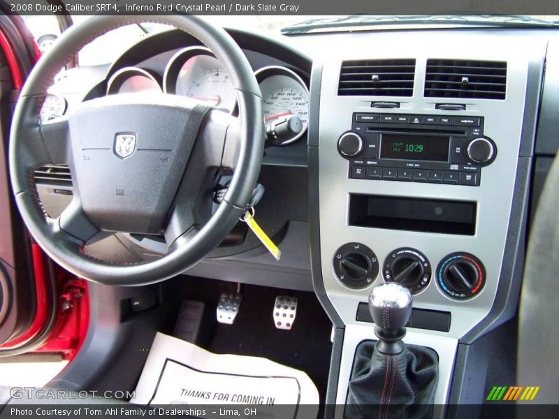 Inferno Red Crystal Pearl / Dark Slate Gray 2008 Dodge Caliber SRT4