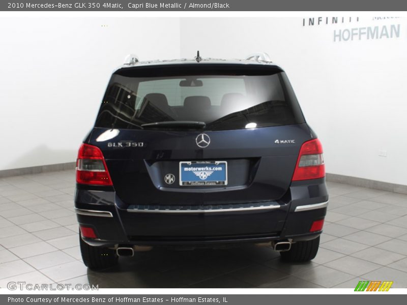 Capri Blue Metallic / Almond/Black 2010 Mercedes-Benz GLK 350 4Matic