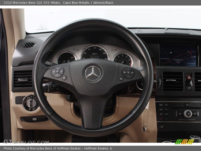 Capri Blue Metallic / Almond/Black 2010 Mercedes-Benz GLK 350 4Matic
