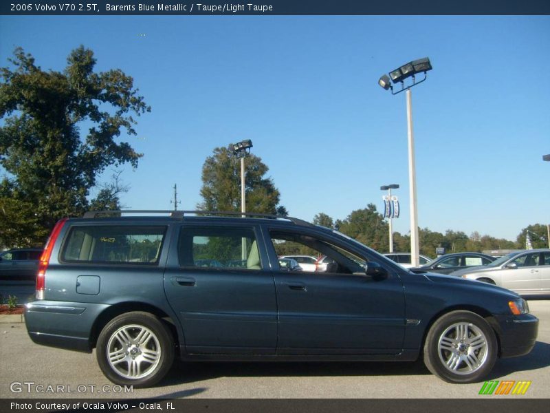 Barents Blue Metallic / Taupe/Light Taupe 2006 Volvo V70 2.5T