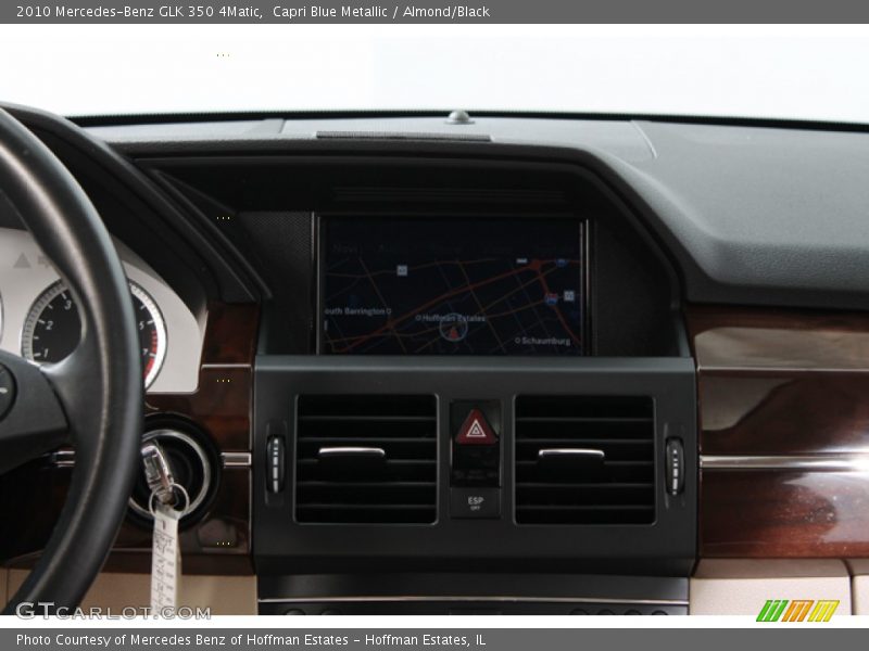 Capri Blue Metallic / Almond/Black 2010 Mercedes-Benz GLK 350 4Matic