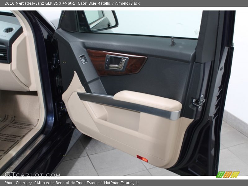 Capri Blue Metallic / Almond/Black 2010 Mercedes-Benz GLK 350 4Matic