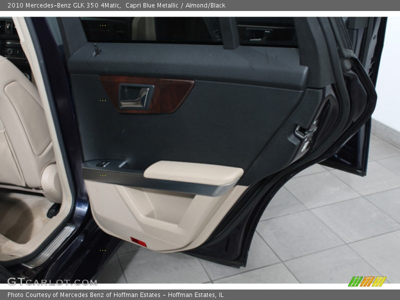 Capri Blue Metallic / Almond/Black 2010 Mercedes-Benz GLK 350 4Matic
