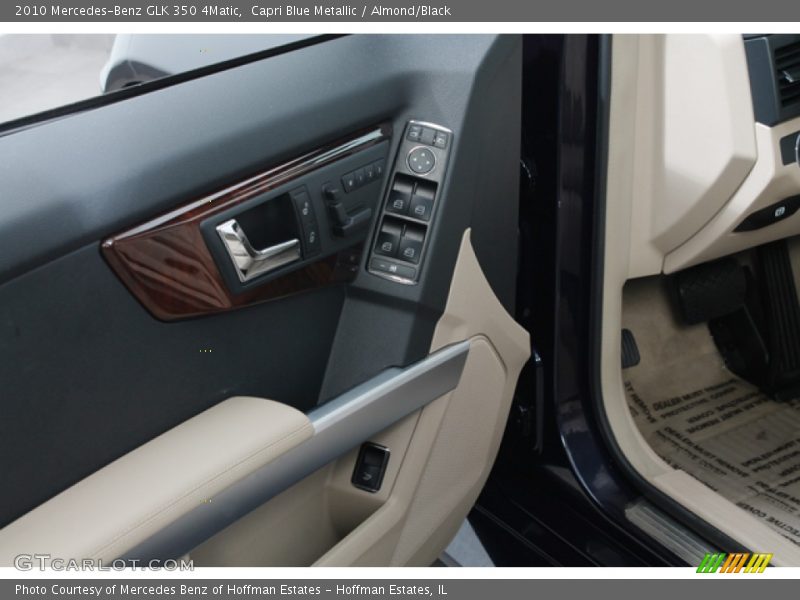 Capri Blue Metallic / Almond/Black 2010 Mercedes-Benz GLK 350 4Matic