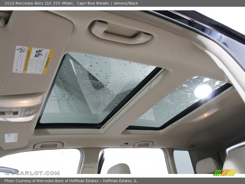 Capri Blue Metallic / Almond/Black 2010 Mercedes-Benz GLK 350 4Matic