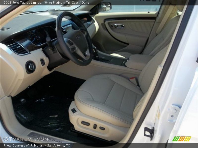 White Platinum Tri-Coat / Dune 2013 Ford Taurus Limited
