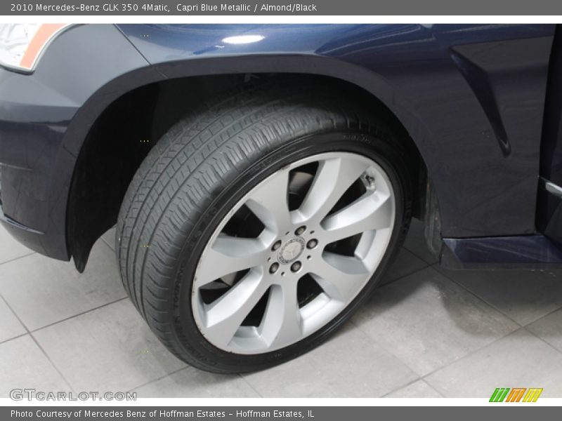 Capri Blue Metallic / Almond/Black 2010 Mercedes-Benz GLK 350 4Matic