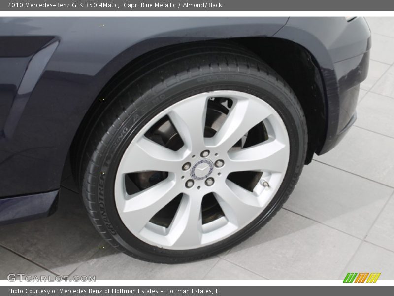 Capri Blue Metallic / Almond/Black 2010 Mercedes-Benz GLK 350 4Matic