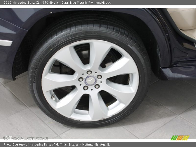 Capri Blue Metallic / Almond/Black 2010 Mercedes-Benz GLK 350 4Matic