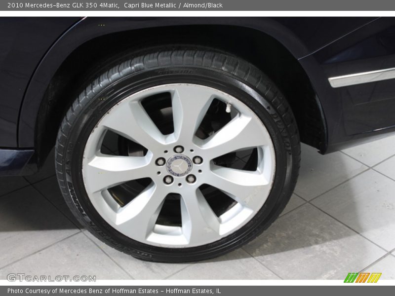 Capri Blue Metallic / Almond/Black 2010 Mercedes-Benz GLK 350 4Matic