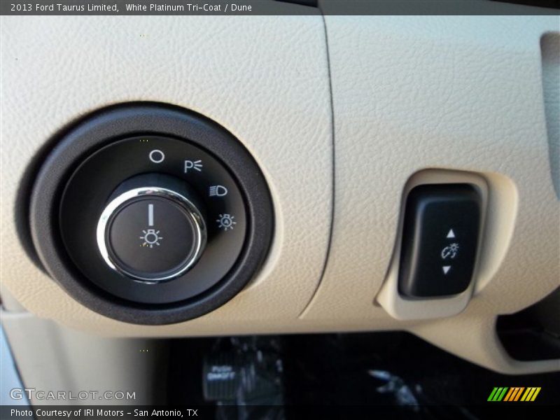 Controls of 2013 Taurus Limited