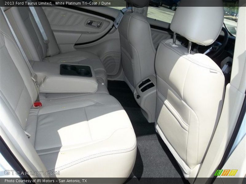 White Platinum Tri-Coat / Dune 2013 Ford Taurus Limited