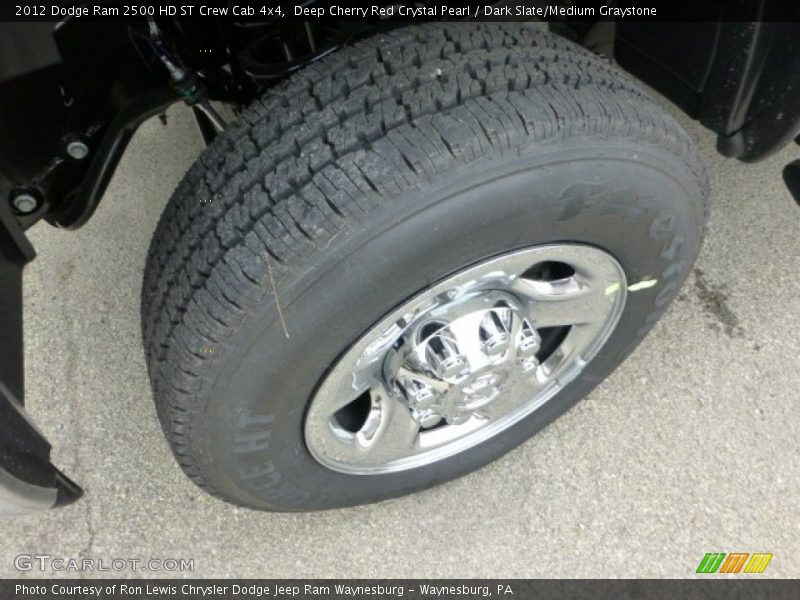 Deep Cherry Red Crystal Pearl / Dark Slate/Medium Graystone 2012 Dodge Ram 2500 HD ST Crew Cab 4x4