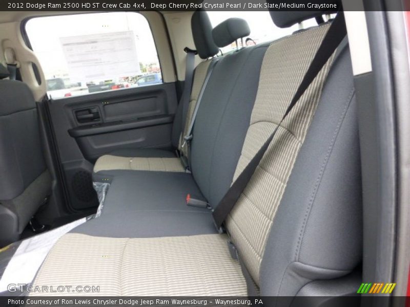 Deep Cherry Red Crystal Pearl / Dark Slate/Medium Graystone 2012 Dodge Ram 2500 HD ST Crew Cab 4x4