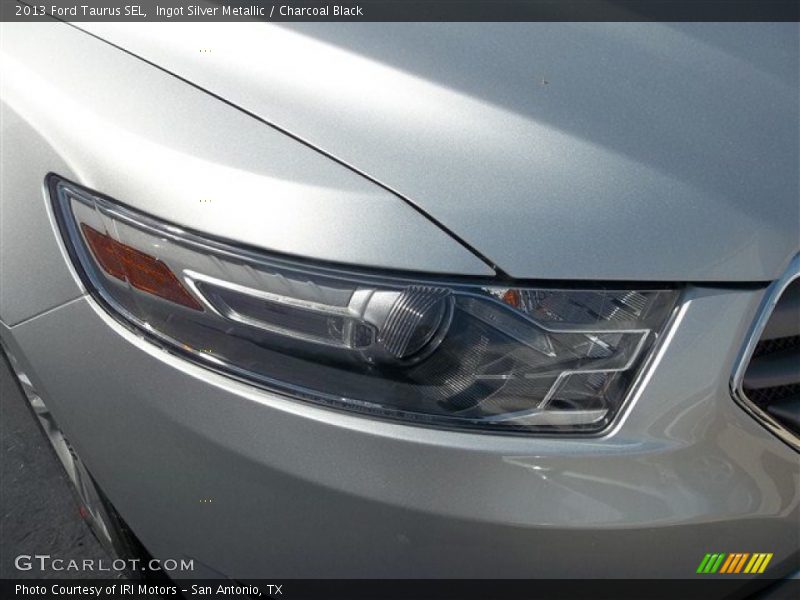 Ingot Silver Metallic / Charcoal Black 2013 Ford Taurus SEL