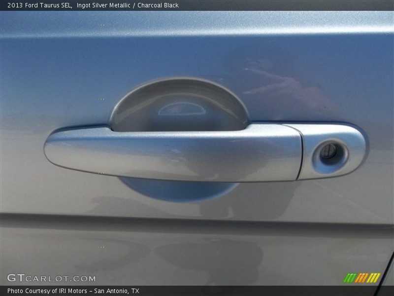 Ingot Silver Metallic / Charcoal Black 2013 Ford Taurus SEL
