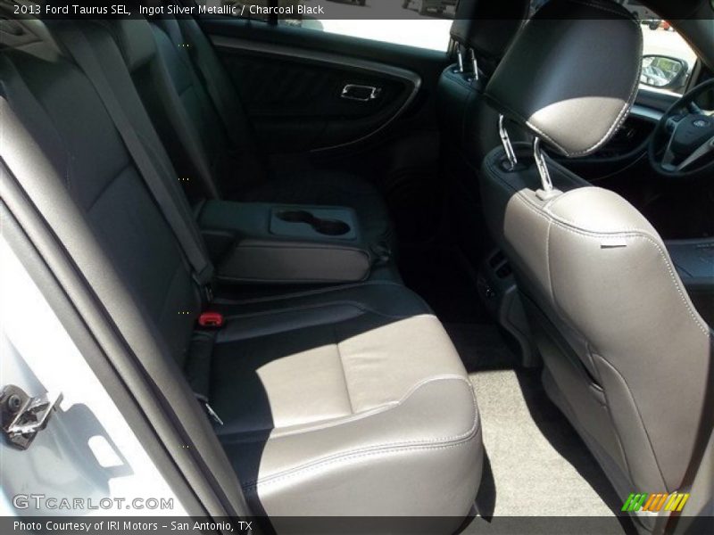 Ingot Silver Metallic / Charcoal Black 2013 Ford Taurus SEL