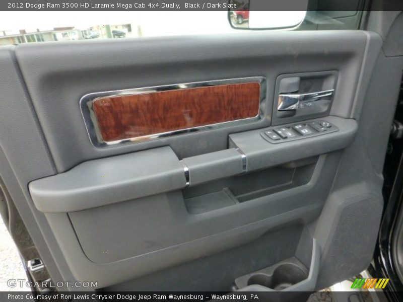 Door Panel of 2012 Ram 3500 HD Laramie Mega Cab 4x4 Dually