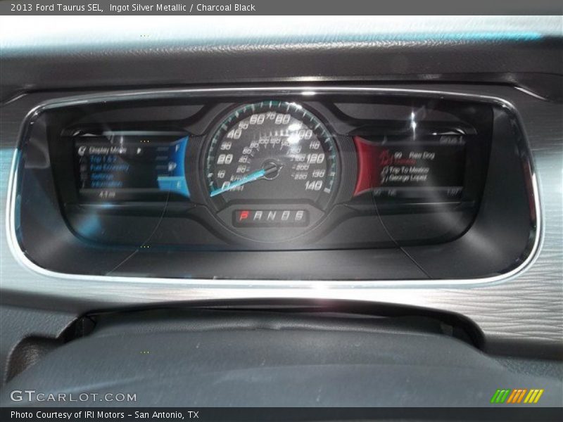 Ingot Silver Metallic / Charcoal Black 2013 Ford Taurus SEL