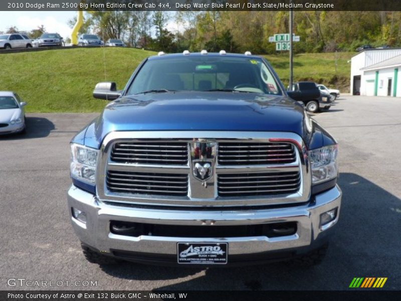 Deep Water Blue Pearl / Dark Slate/Medium Graystone 2010 Dodge Ram 2500 Big Horn Edition Crew Cab 4x4