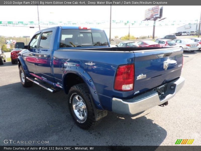 Deep Water Blue Pearl / Dark Slate/Medium Graystone 2010 Dodge Ram 2500 Big Horn Edition Crew Cab 4x4