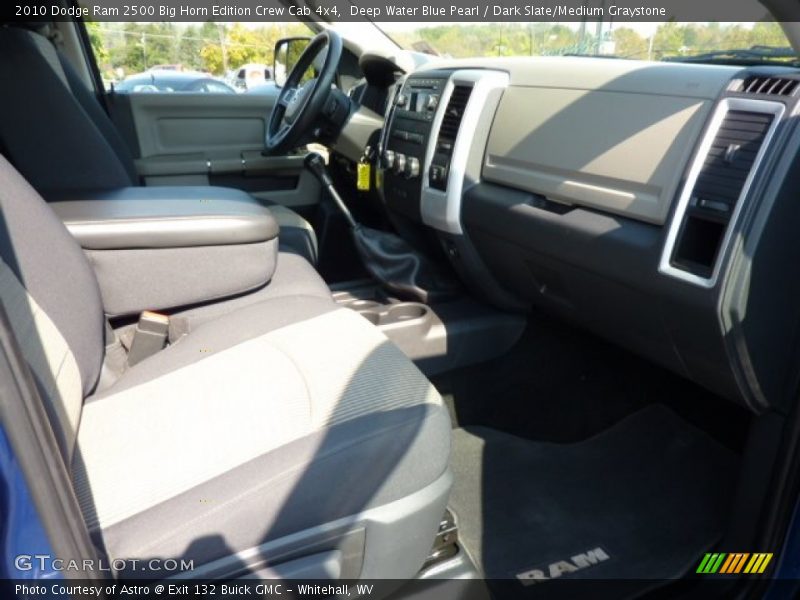 Deep Water Blue Pearl / Dark Slate/Medium Graystone 2010 Dodge Ram 2500 Big Horn Edition Crew Cab 4x4