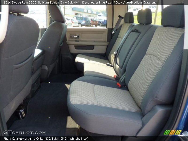 Deep Water Blue Pearl / Dark Slate/Medium Graystone 2010 Dodge Ram 2500 Big Horn Edition Crew Cab 4x4