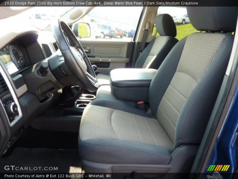 Deep Water Blue Pearl / Dark Slate/Medium Graystone 2010 Dodge Ram 2500 Big Horn Edition Crew Cab 4x4