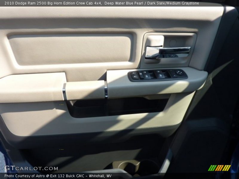 Deep Water Blue Pearl / Dark Slate/Medium Graystone 2010 Dodge Ram 2500 Big Horn Edition Crew Cab 4x4