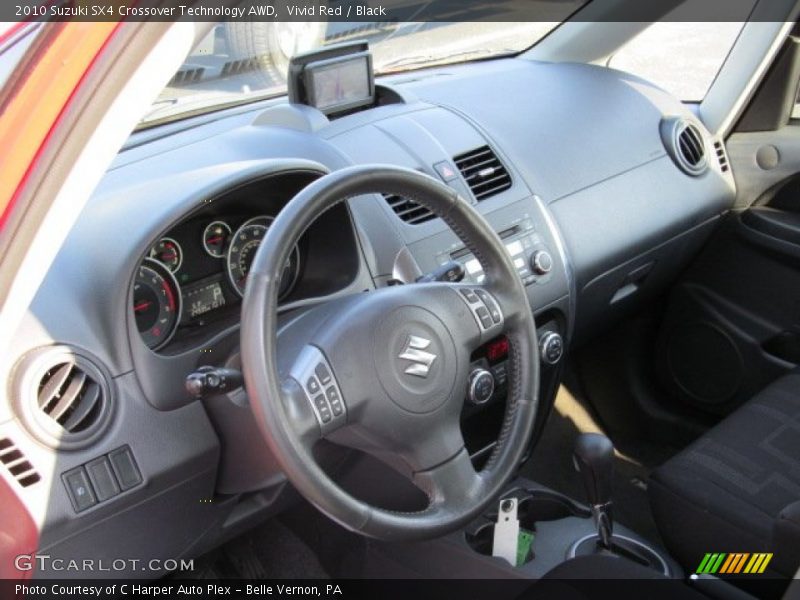 Dashboard of 2010 SX4 Crossover Technology AWD