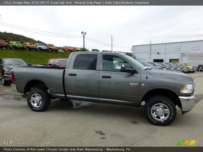Mineral Gray Pearl / Dark Slate/Medium Graystone 2012 Dodge Ram 3500 HD ST Crew Cab 4x4