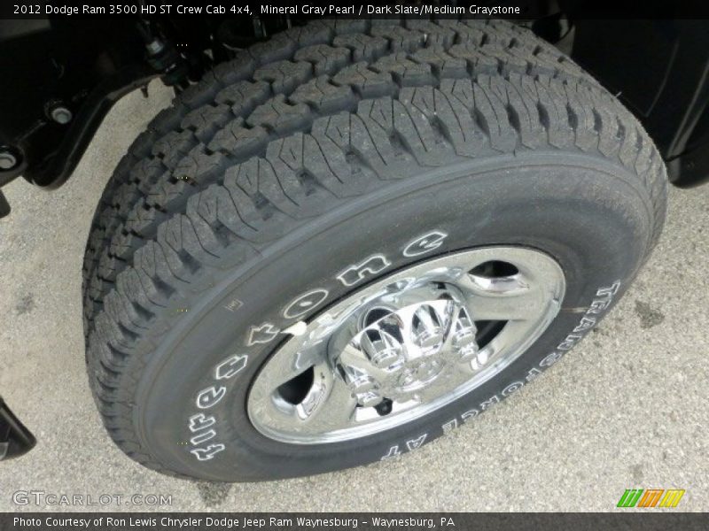 Mineral Gray Pearl / Dark Slate/Medium Graystone 2012 Dodge Ram 3500 HD ST Crew Cab 4x4