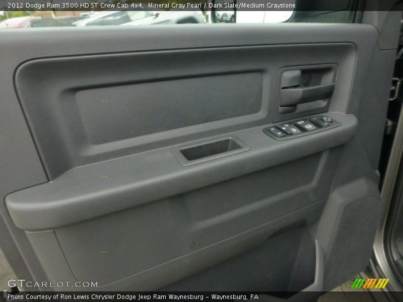 Mineral Gray Pearl / Dark Slate/Medium Graystone 2012 Dodge Ram 3500 HD ST Crew Cab 4x4