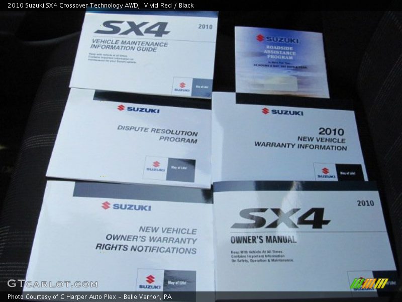 Books/Manuals of 2010 SX4 Crossover Technology AWD