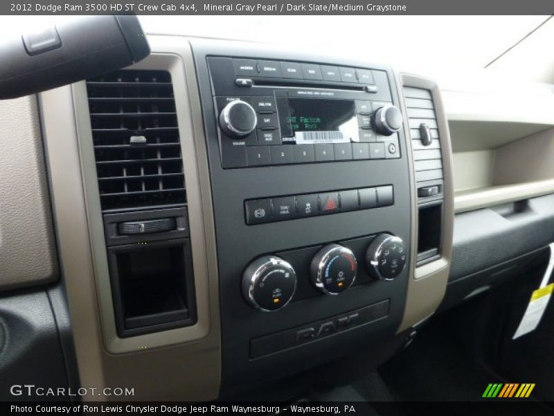 Mineral Gray Pearl / Dark Slate/Medium Graystone 2012 Dodge Ram 3500 HD ST Crew Cab 4x4