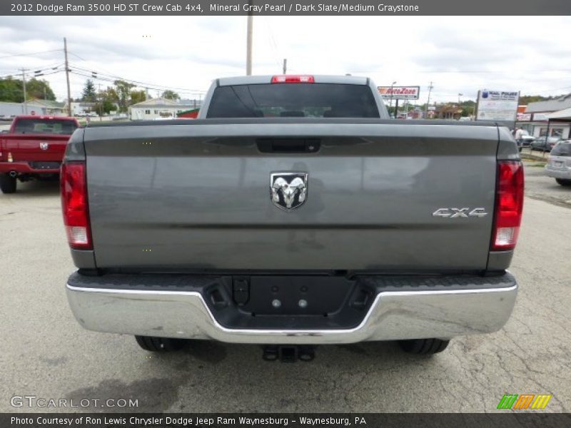 Mineral Gray Pearl / Dark Slate/Medium Graystone 2012 Dodge Ram 3500 HD ST Crew Cab 4x4
