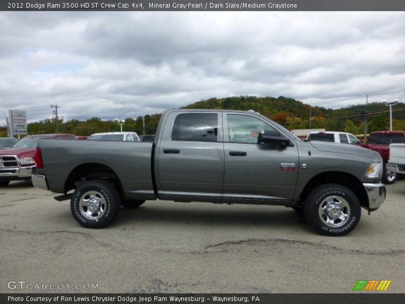 Mineral Gray Pearl / Dark Slate/Medium Graystone 2012 Dodge Ram 3500 HD ST Crew Cab 4x4