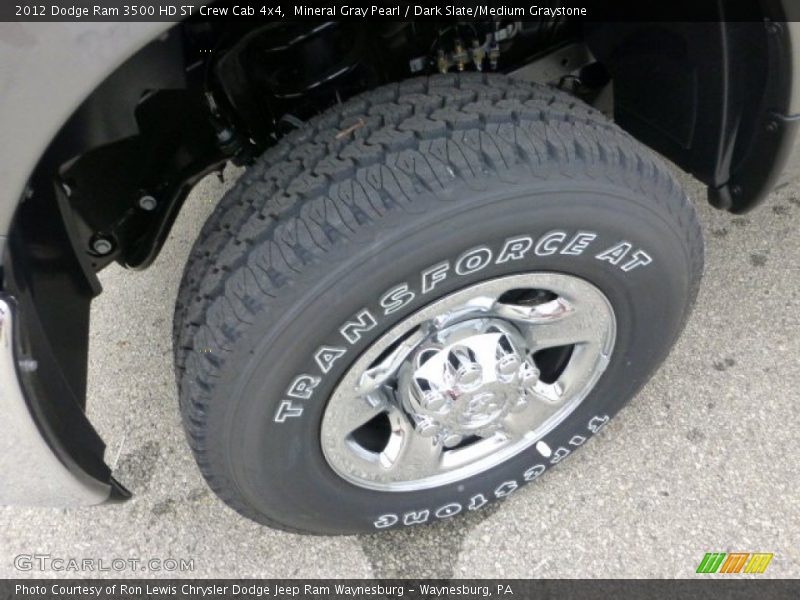 Mineral Gray Pearl / Dark Slate/Medium Graystone 2012 Dodge Ram 3500 HD ST Crew Cab 4x4