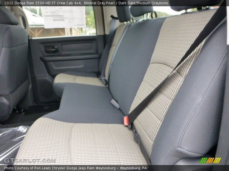 Mineral Gray Pearl / Dark Slate/Medium Graystone 2012 Dodge Ram 3500 HD ST Crew Cab 4x4