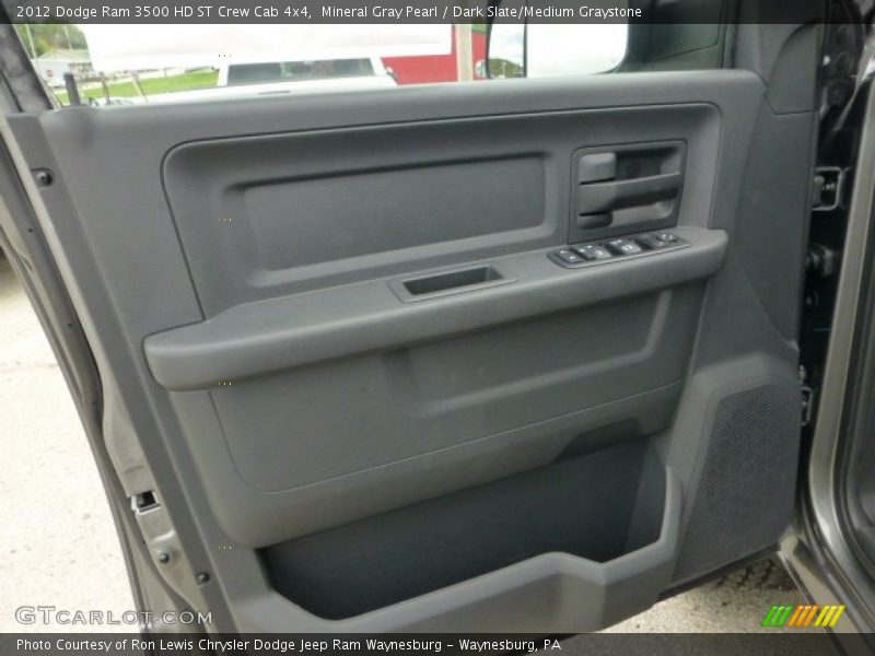 Mineral Gray Pearl / Dark Slate/Medium Graystone 2012 Dodge Ram 3500 HD ST Crew Cab 4x4