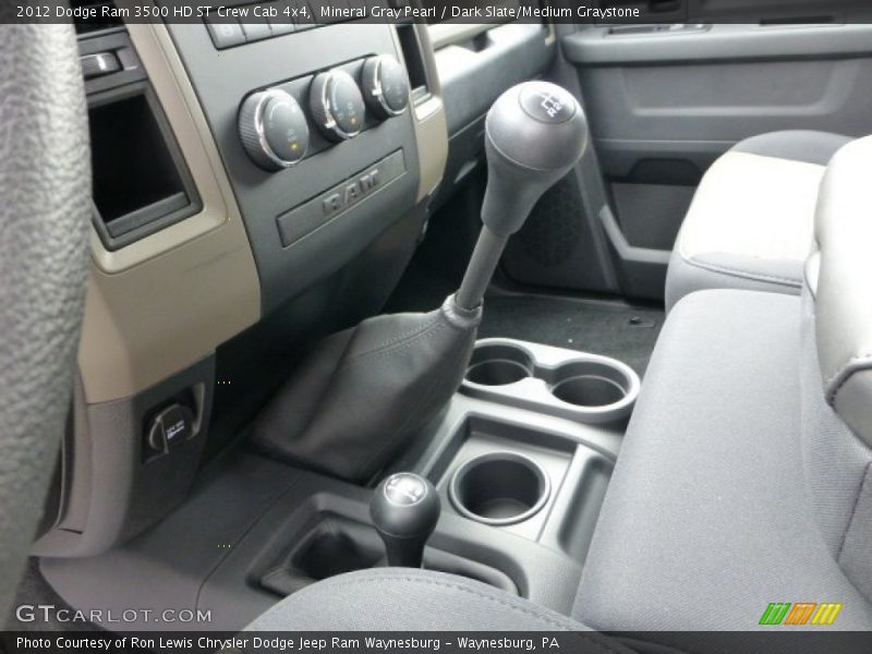 Mineral Gray Pearl / Dark Slate/Medium Graystone 2012 Dodge Ram 3500 HD ST Crew Cab 4x4