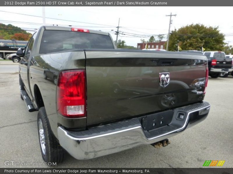 Sagebrush Pearl / Dark Slate/Medium Graystone 2012 Dodge Ram 2500 HD ST Crew Cab 4x4