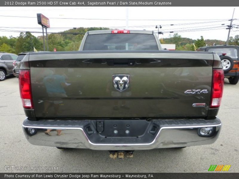 Sagebrush Pearl / Dark Slate/Medium Graystone 2012 Dodge Ram 2500 HD ST Crew Cab 4x4