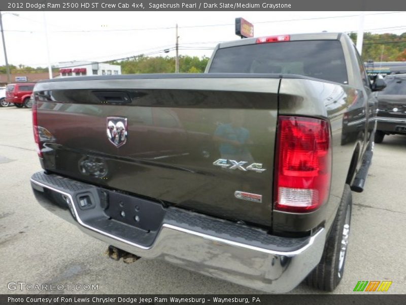Sagebrush Pearl / Dark Slate/Medium Graystone 2012 Dodge Ram 2500 HD ST Crew Cab 4x4