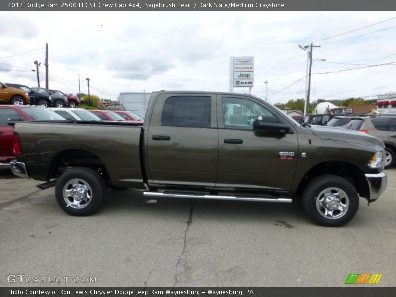 Sagebrush Pearl / Dark Slate/Medium Graystone 2012 Dodge Ram 2500 HD ST Crew Cab 4x4